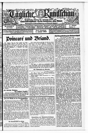 Tägliche Rundschau vom 08.01.1927