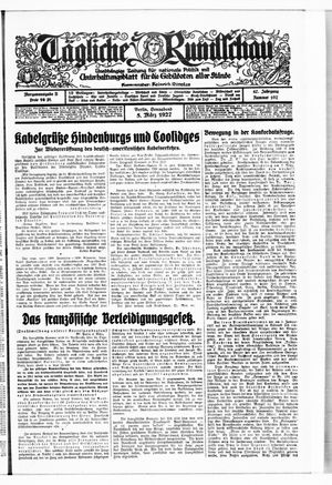Tägliche Rundschau on Mar 5, 1927