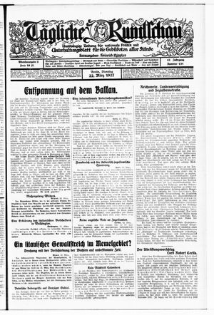 Tägliche Rundschau on Mar 22, 1927