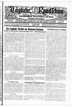 Tägliche Rundschau on Apr 2, 1927