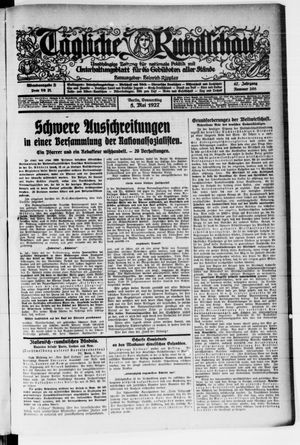 Tägliche Rundschau on May 5, 1927
