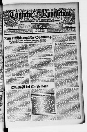 Tägliche Rundschau on May 13, 1927