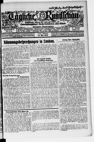 Tägliche Rundschau on May 18, 1927