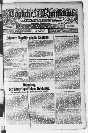 Tägliche Rundschau on May 18, 1927
