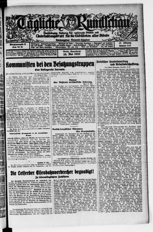 Tägliche Rundschau on May 28, 1927