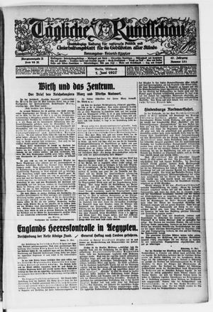 Tägliche Rundschau on Jun 1, 1927