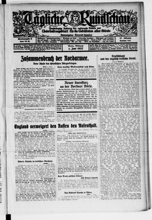 Tägliche Rundschau on Jun 1, 1927