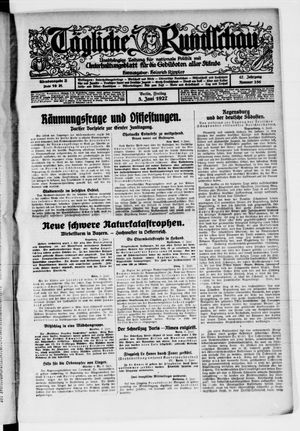 Tägliche Rundschau vom 03.06.1927