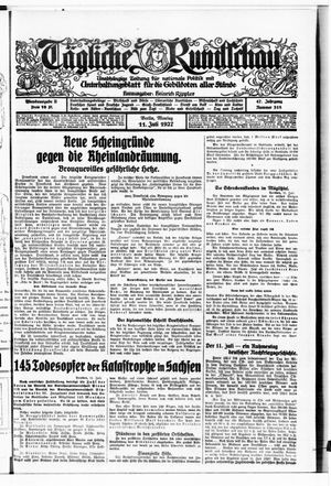 Tägliche Rundschau on Jul 11, 1927