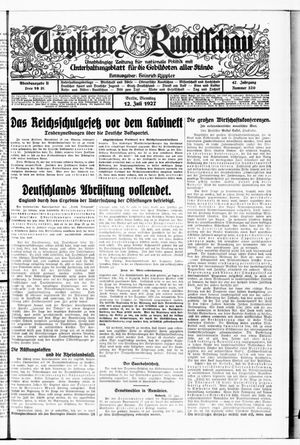 Tägliche Rundschau vom 12.07.1927