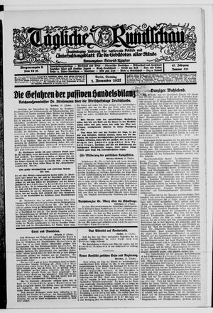Tägliche Rundschau on Nov 1, 1927