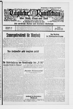 Tägliche Rundschau vom 30.10.1930