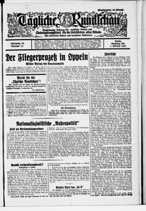 Tägliche Rundschau on Feb 1, 1931