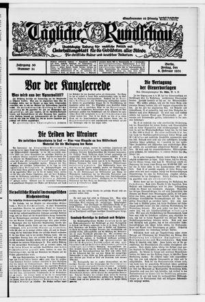 Tägliche Rundschau vom 06.02.1931