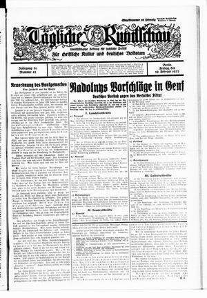 Tägliche Rundschau vom 19.02.1932
