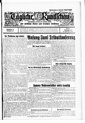 Tägliche Rundschau on Feb 23, 1932