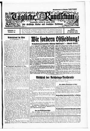 Tägliche Rundschau vom 27.02.1932