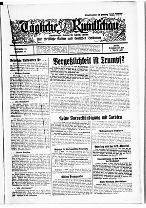 Tägliche Rundschau vom 02.04.1932