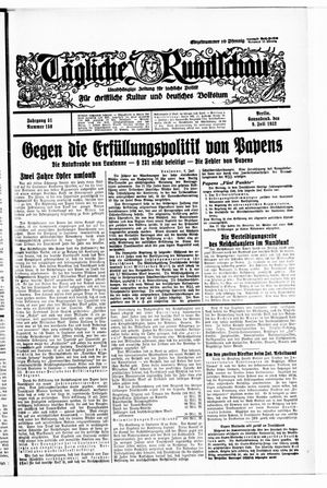 Tägliche Rundschau vom 09.07.1932