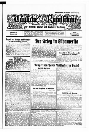 Tägliche Rundschau vom 04.08.1932