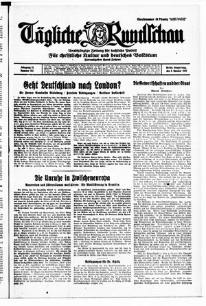 Tägliche Rundschau vom 06.10.1932