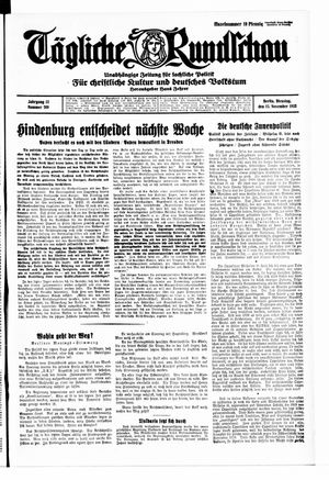 Tägliche Rundschau on Nov 15, 1932
