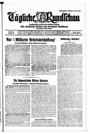 Tägliche Rundschau on Dec 23, 1932