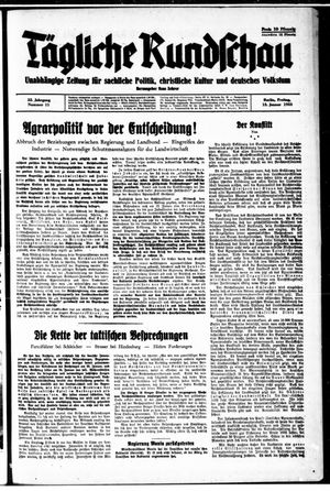 Tägliche Rundschau on Jan 13, 1933