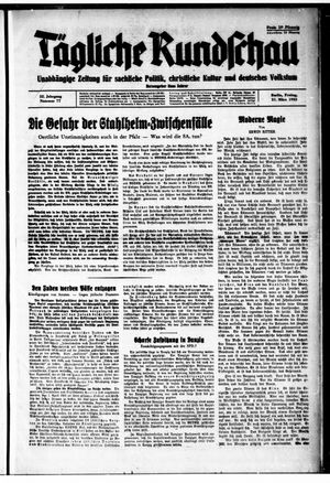 Tägliche Rundschau vom 31.03.1933