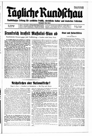 Tägliche Rundschau on Apr 7, 1933