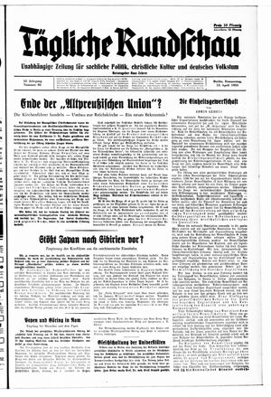 Tägliche Rundschau vom 13.04.1933