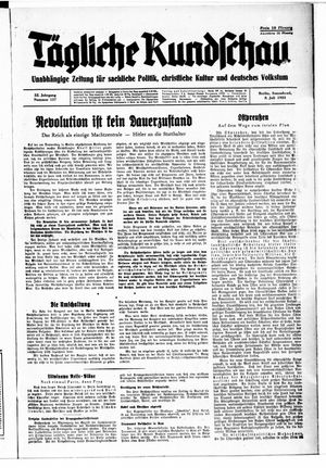 Tägliche Rundschau on Jul 8, 1933