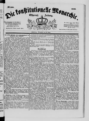 Die konstitutionelle Monarchie on Aug 10, 1850