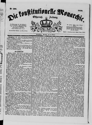 Die konstitutionelle Monarchie on Oct 6, 1850