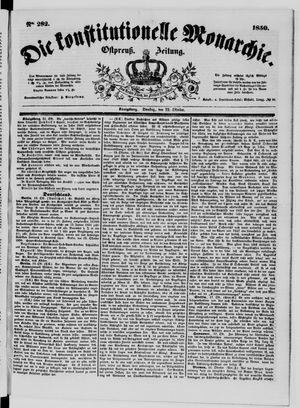 Die konstitutionelle Monarchie vom 22.10.1850