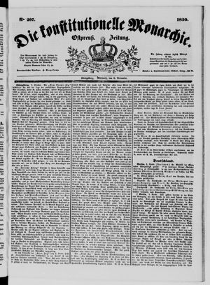 Die konstitutionelle Monarchie vom 06.11.1850