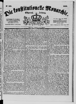 Die konstitutionelle Monarchie vom 08.12.1850