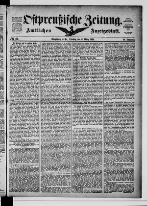 Ostpreußische Zeitung vom 06.03.1888