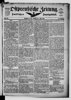 Ostpreußische Zeitung vom 08.05.1888