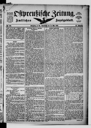 Ostpreußische Zeitung vom 12.05.1888