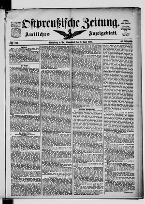 Ostpreußische Zeitung vom 09.06.1888
