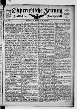 Ostpreußische Zeitung vom 13.06.1888