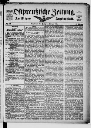 Ostpreußische Zeitung vom 22.06.1888