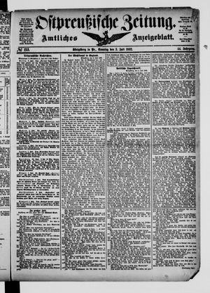 Ostpreußische Zeitung vom 03.07.1892