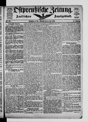 Ostpreußische Zeitung on Jul 13, 1892