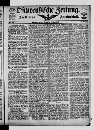 Ostpreußische Zeitung vom 15.07.1892