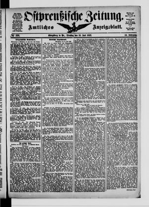 Ostpreußische Zeitung on Jul 19, 1892