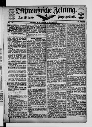 Ostpreußische Zeitung vom 24.07.1892