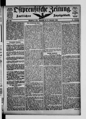 Ostpreußische Zeitung vom 10.09.1892