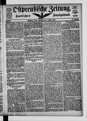 Ostpreußische Zeitung vom 08.10.1892